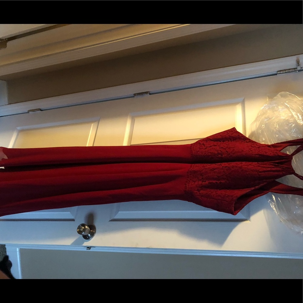 Wine Red Prom or Bridesmaid Dress